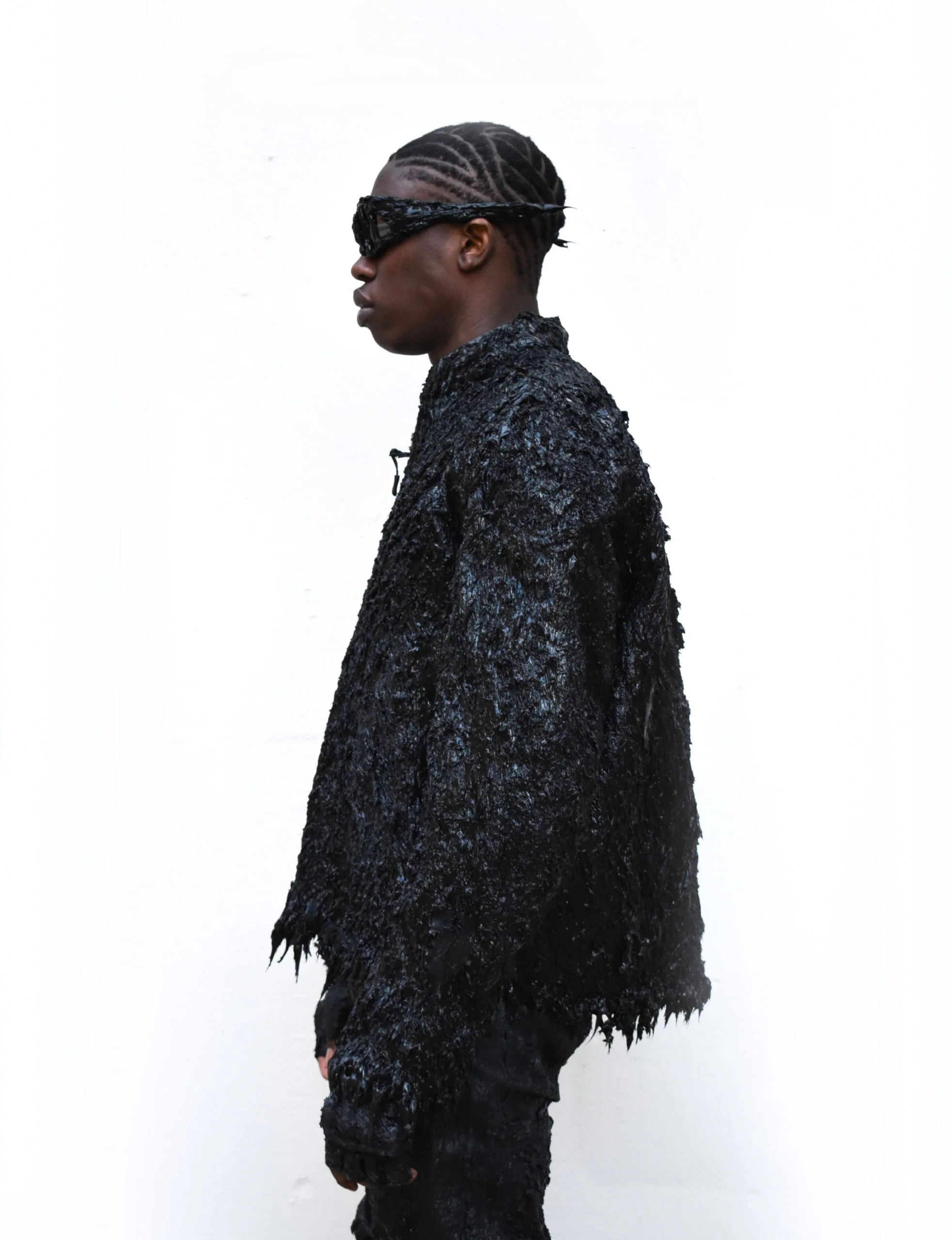 BLACK RIDDICK MOTO JACKET - Image 5
