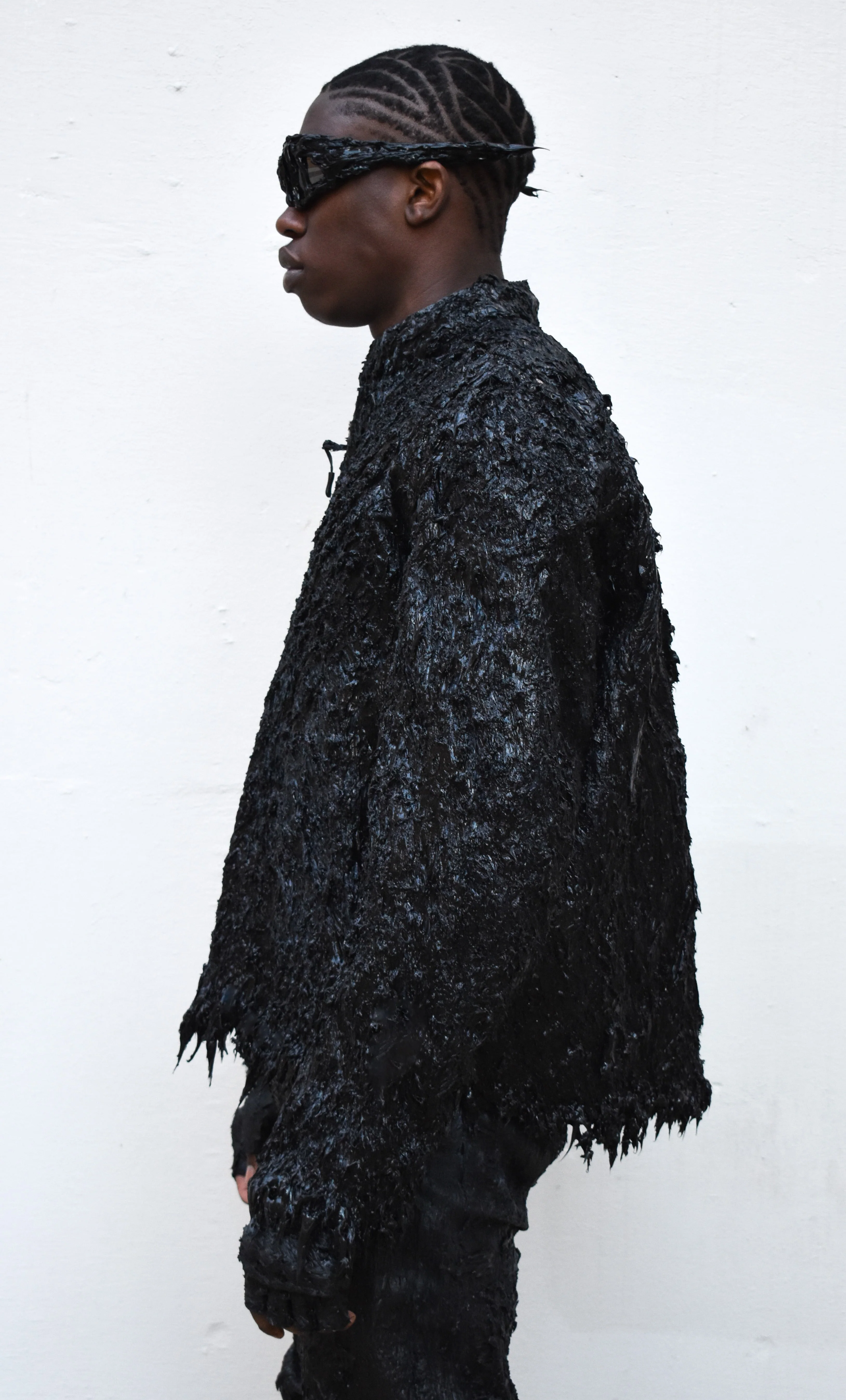 BLACK RIDDICK MOTO JACKET - Image 7