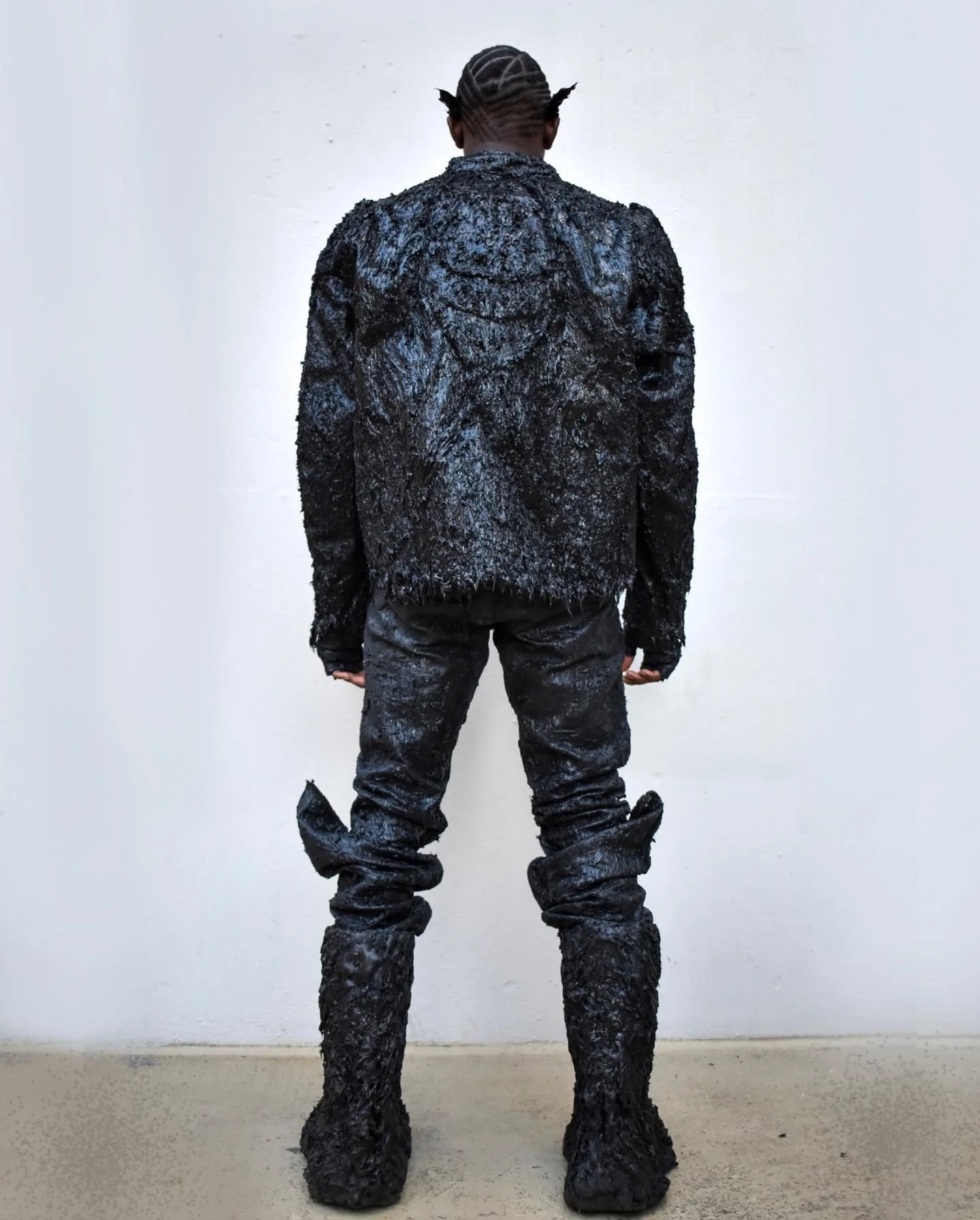 BLACK RIDDICK MOTO JACKET - Image 8
